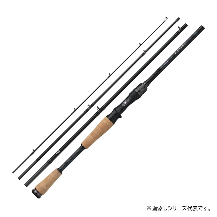 ダイワ タトゥーラ トラベル 6104MHRB (Daiwa ブラックバス ロッド 竿 釣り 4ピース マルチピース)|フィッシング遊