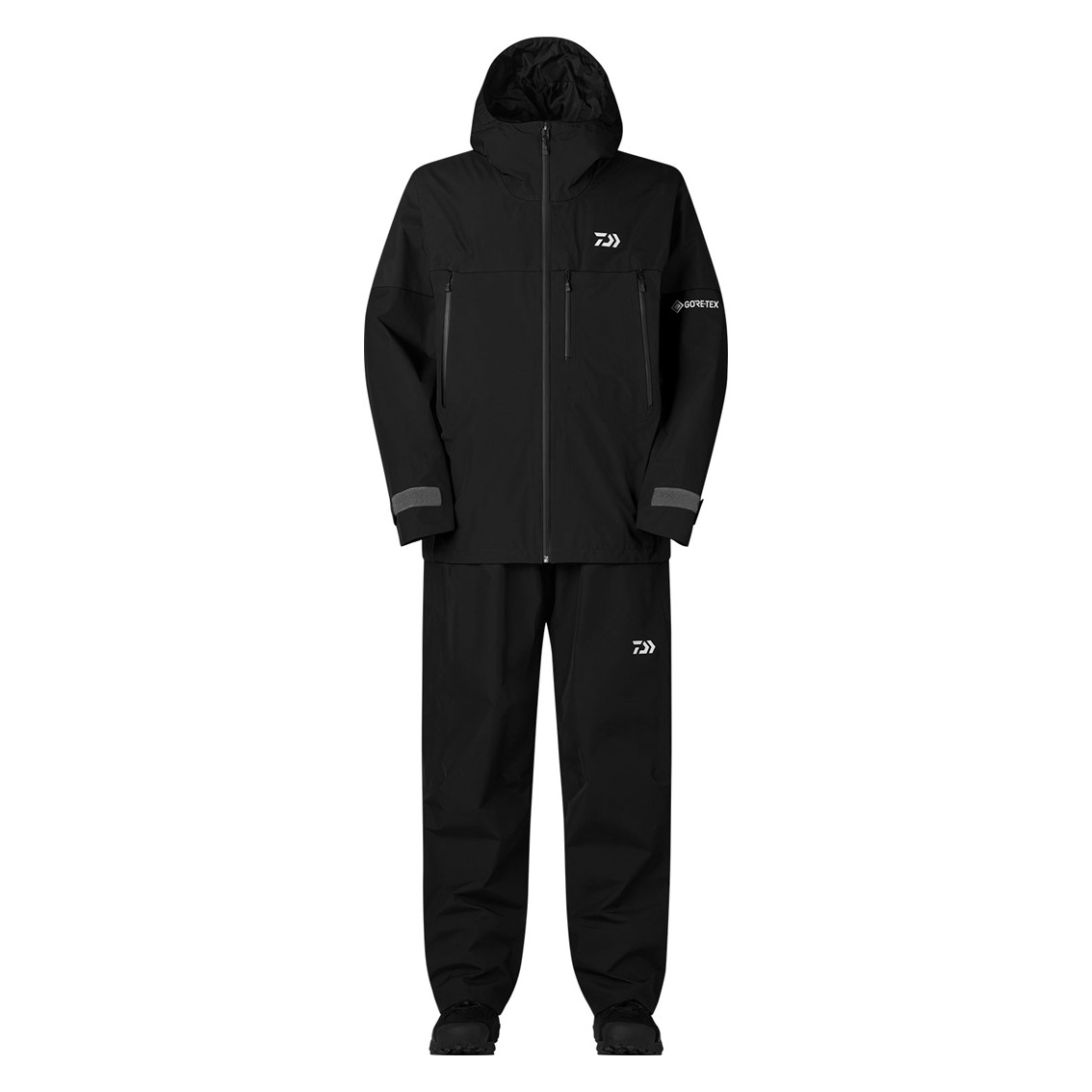 【5と0の日 エントリーで最大限度P15倍！】 ダイワ GORE-TEX バーサタイルレインスーツ 黒いこと DR-1926 (レインウェア レインスーツ 上下書き割り)