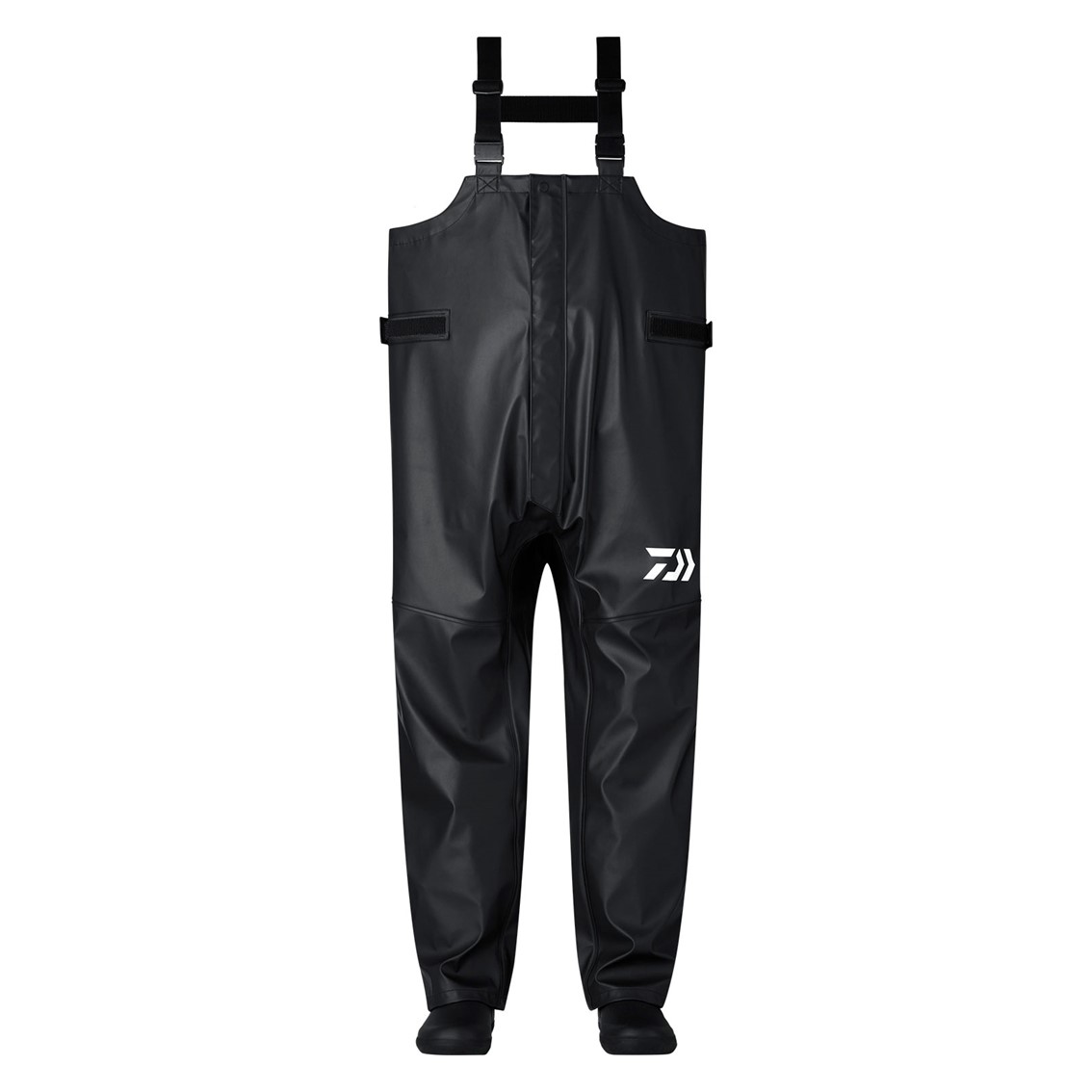 ダイワ PUオーシャンレインサロペット ブラック DR-6226P (レインウェア レインパンツ)