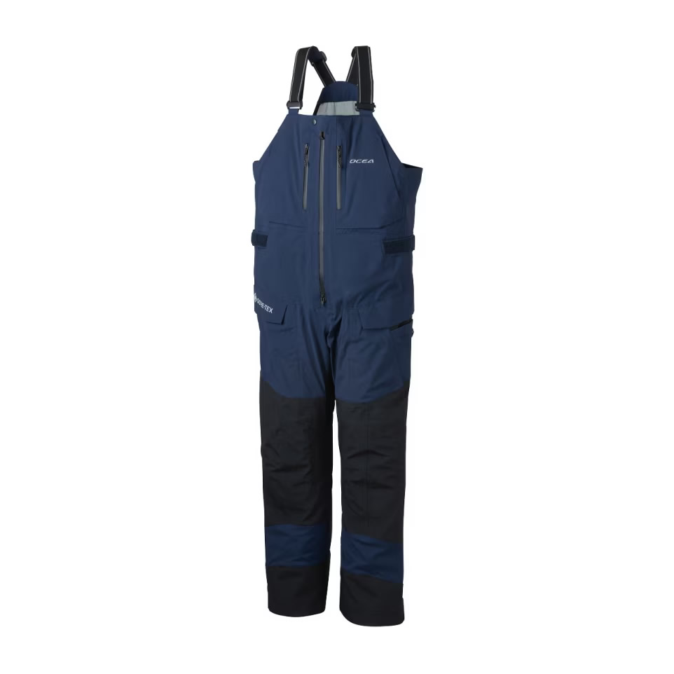 シマノ 26 ゴアテックスストレッチ プロビブ 05 オシアネイビー RA-080Z (レインウェア レインパンツ ビブ)