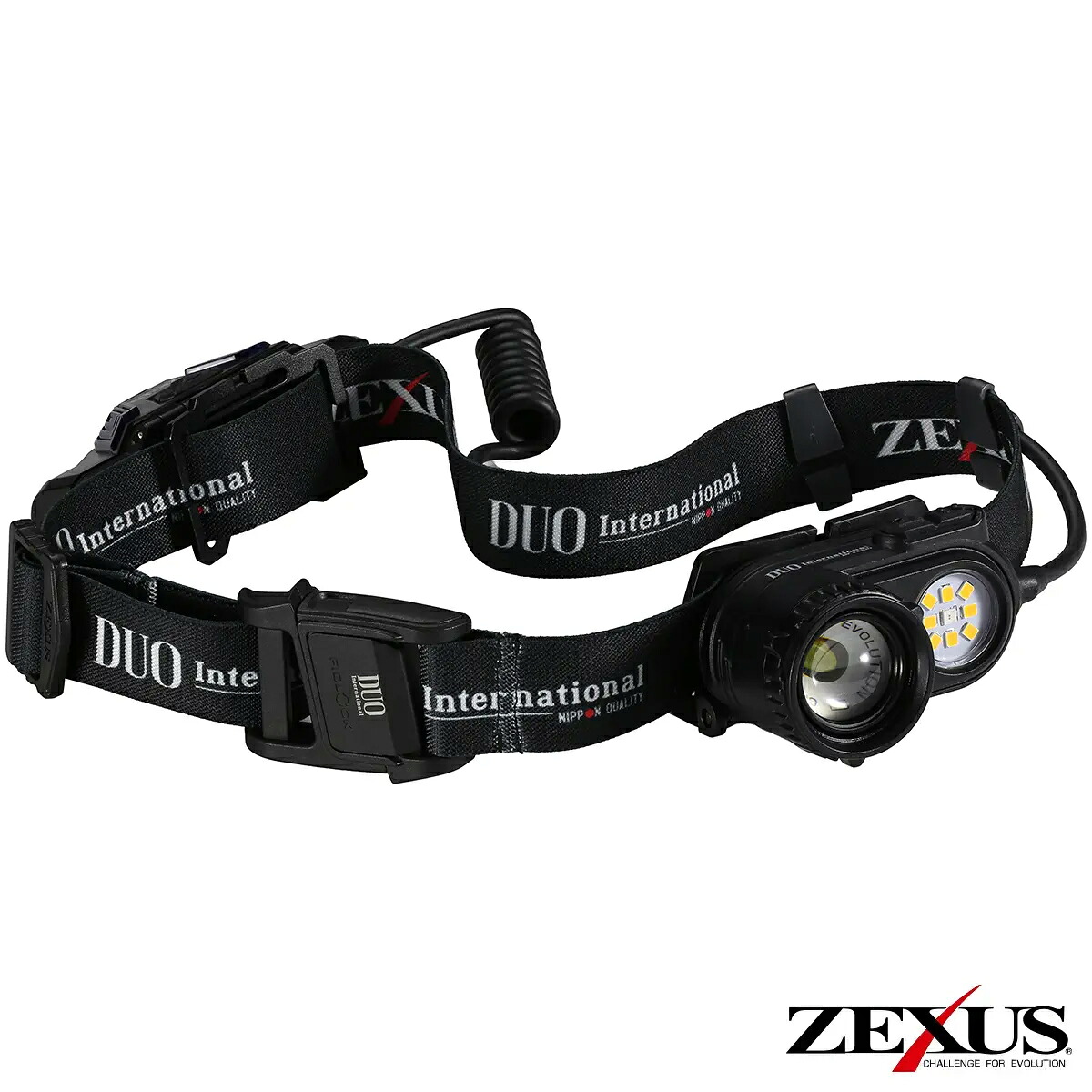 【5と0の日 エントリーで最大限度P15倍！】 二人組 DUO×ZEXUS LED前照灯 ZX-D730 (前照灯 天々照明ランプ 防災ともし火)