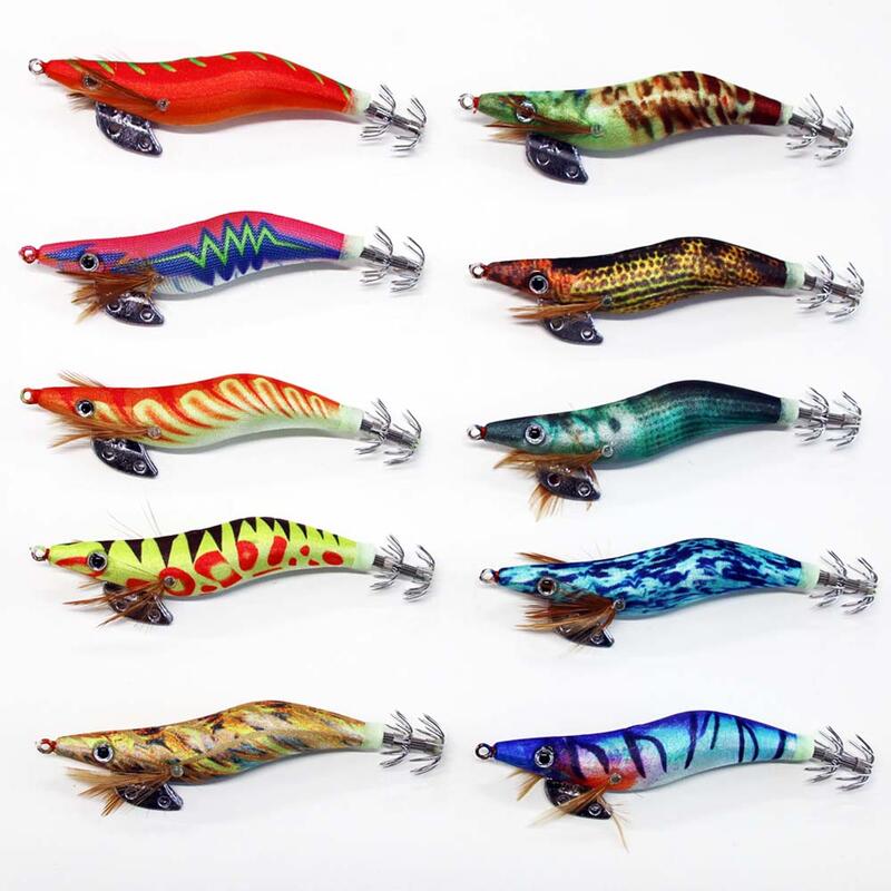 楽天市場】エギ 6本セット 2号 2.5号 3号 夜光針 釣り 釣具 : Hitaste