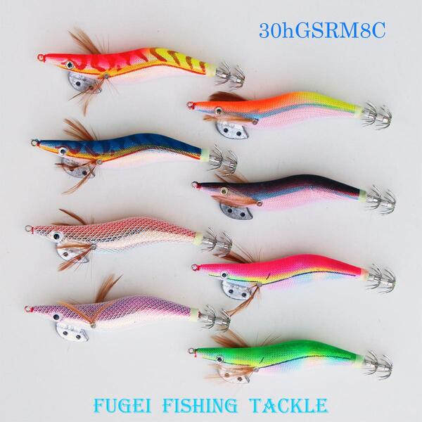 楽天市場】新型 エギ 3.0号 8本 セット ベース(下地)カラー