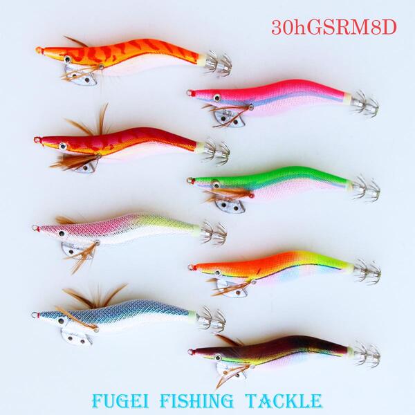 楽天市場】新型 エギ 3.0号 8本 セット ベース(下地)カラー マーブル