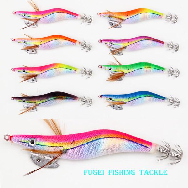 楽天市場】新型 エギ 3.0号 8本 セット ベース(下地)カラー レッド(赤