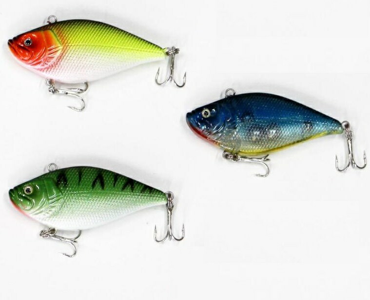 バイブレーションルアー 10個セット多色 浦島④ ルアーセット 10個セット 15g/7cm バイブレーション シーバス