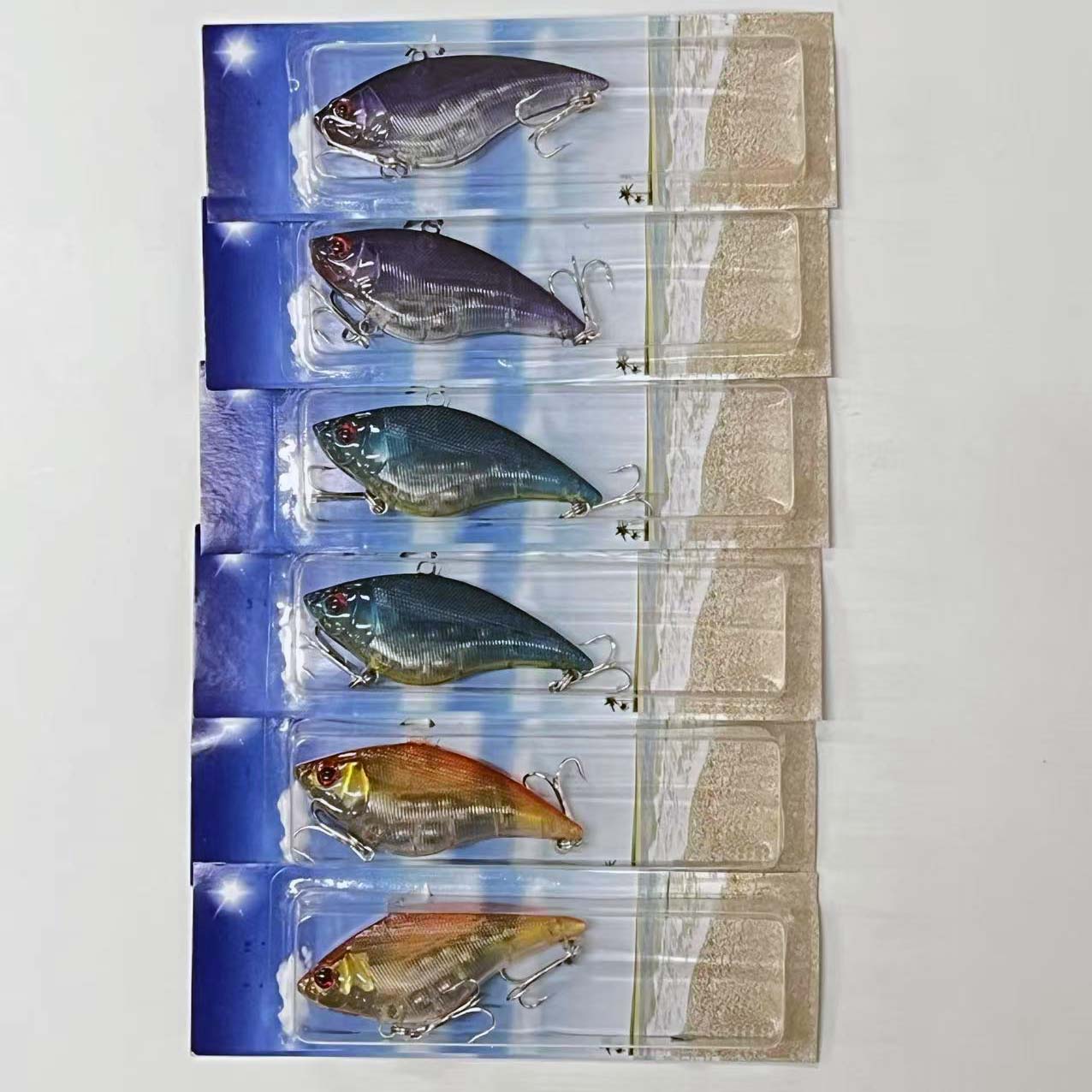 楽天市場】バイブレーション 4個セット 釣り シーバス バス釣り ルアー