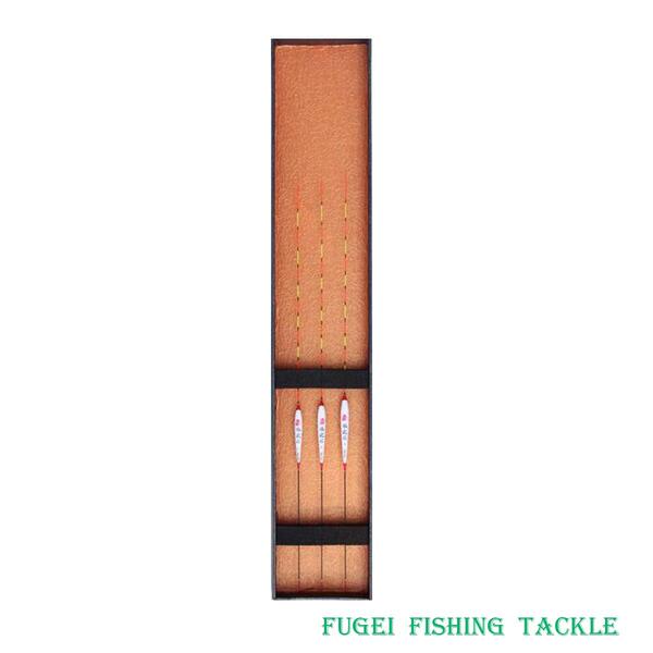釣具 羽根 へら 浮き ウキ 3本 セット 全長33.2～34.2cm ムクトップ 底釣り 野釣り R13YM-C02