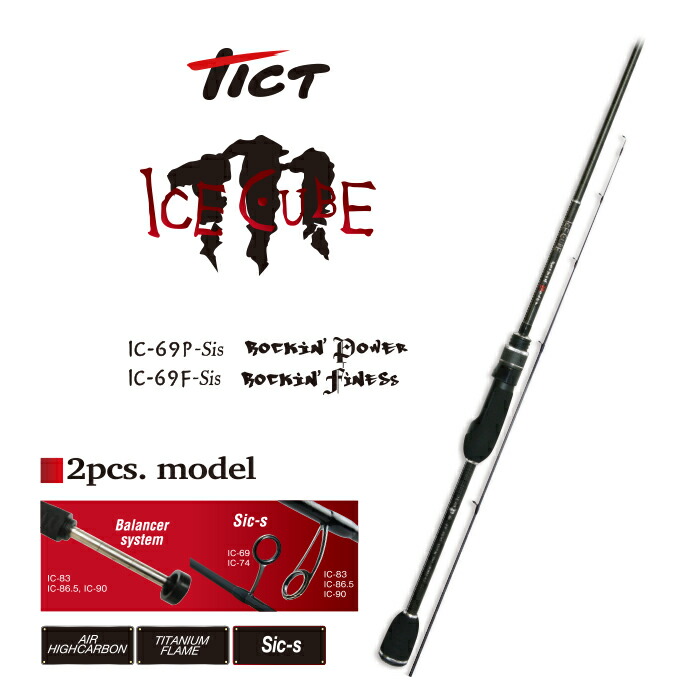 楽天市場】TICT ティクトICE CUBE ICE CUBE IC-74FS-Sis / ICE CUBE IC