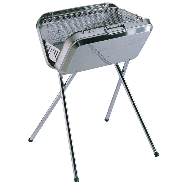 信号旗 ステンレス鋼Ｖ型丸焼きコンロ M-6490 キャプテンスタッグ  丸焼き コンロ BBQ アウトドア設備 大型便A