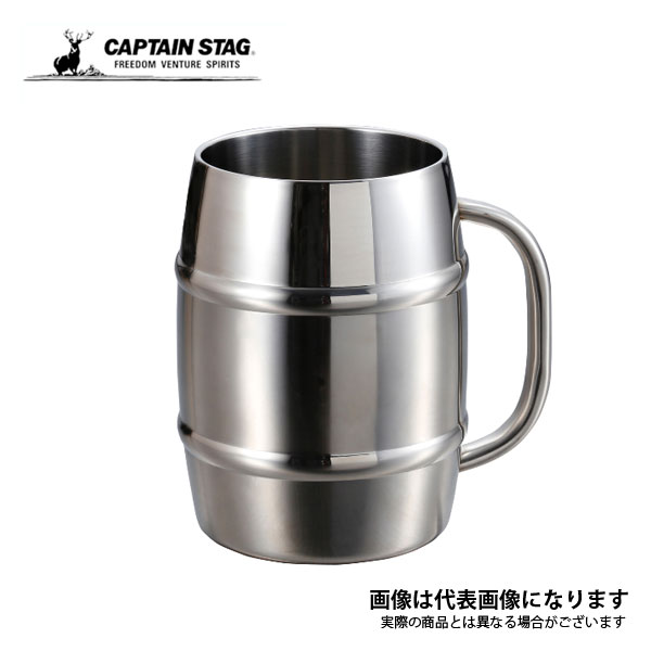 CAPTAIN STAG キャプテンスタッグ チタン製 ビアジョッキ 4コセット CAPTAIN STAG キャプテンスタッグ チタン製 ビアジョッキ 4コセット