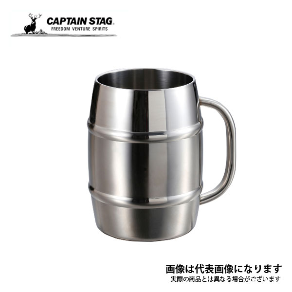 CAPTAIN STAG キャプテンスタッグ チタン製 ビアジョッキ 4コセット CAPTAIN STAG キャプテンスタッグ チタン製 ビアジョッキ 4