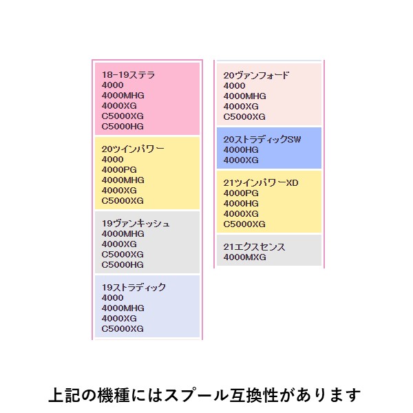 シマノ 4000 105 返品不可商品 フィッシングマックス店 フィッシング スプール組 スプール組のみの販売です 純正スプール スプール組 ヴァンフォード