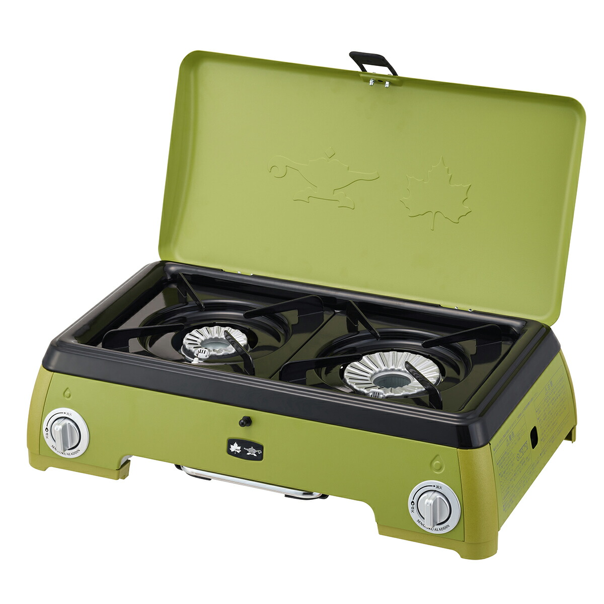 イワタニ 可燃性ガス コンロとカズ5コ キャンプ用品