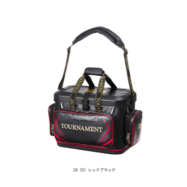 ダイワ トーナメントクールバッグ 28 (D) レッドブラック 大型便A 30,888円