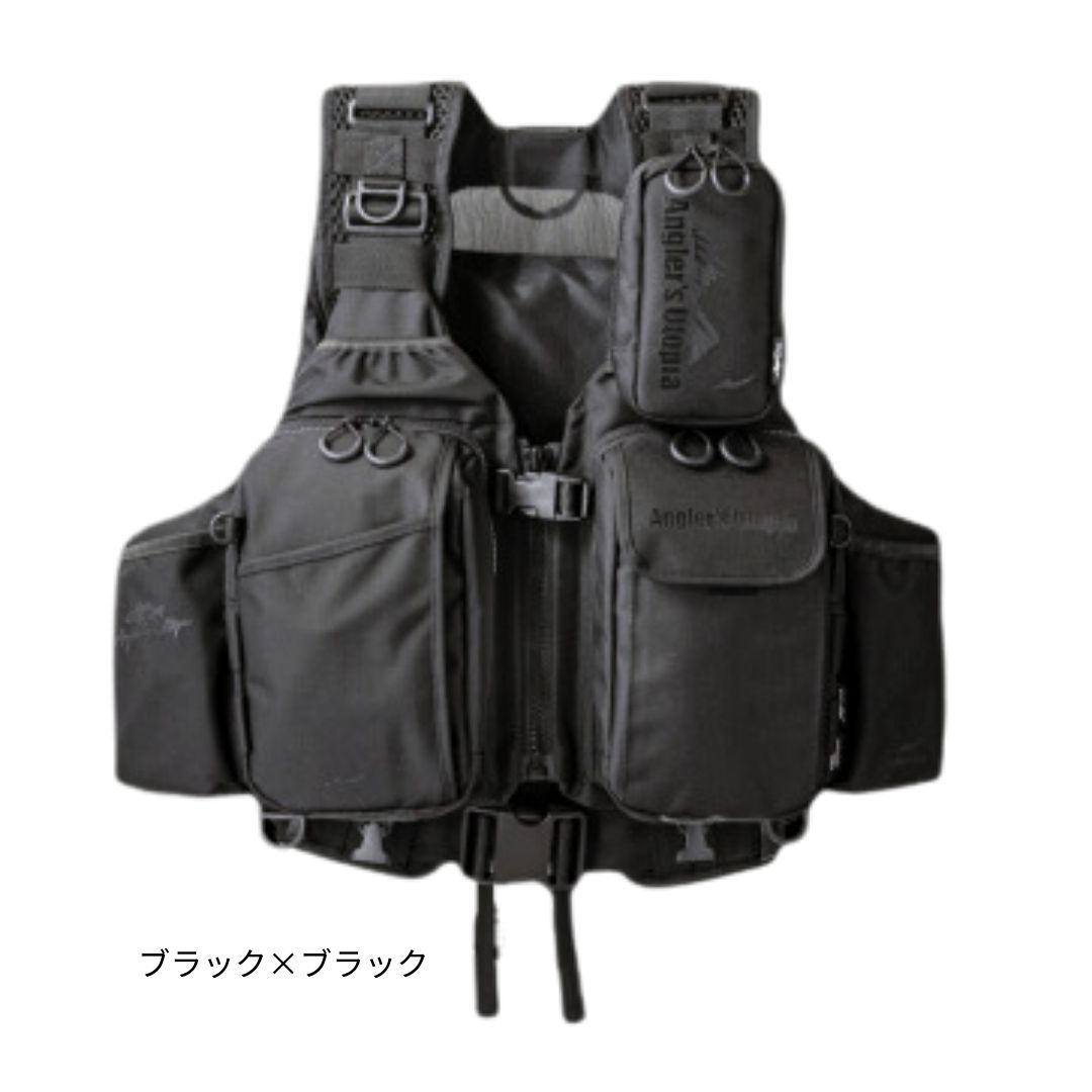 Angler's Utopia フィッシングベスト レッド　アピア 装備 | APIA