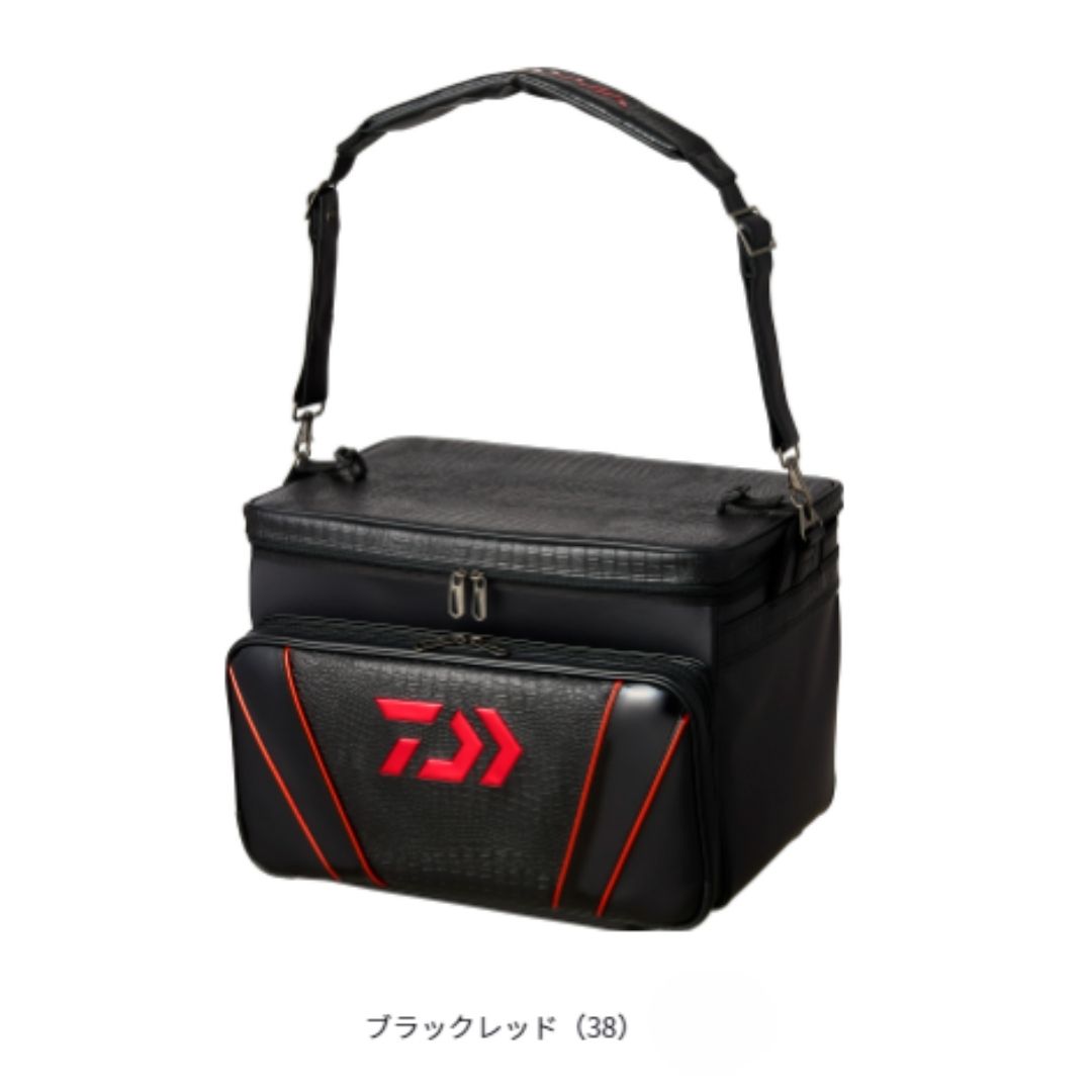 ダイワ ヘラバッグ 38 (G) #ブラックレッド 大型便A