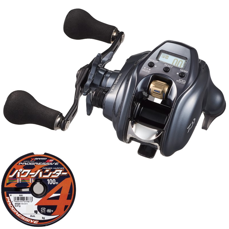 【新品未使用】ダイワ　24シーボーグ100JL（左）　PE1号300mセット品 楽天市場】24 シーボーグ #100J-L(左巻き) PE1号-300mリールに