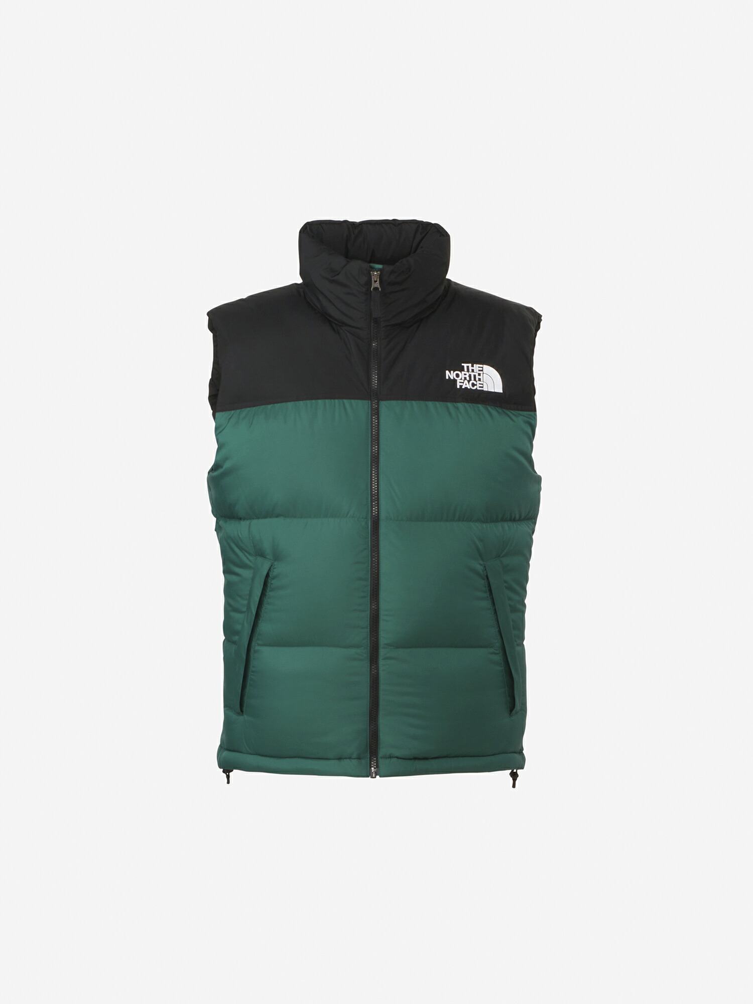 ノースフェイス ヌプシベスト（メンズ）TG TNFグリーン M ND92338