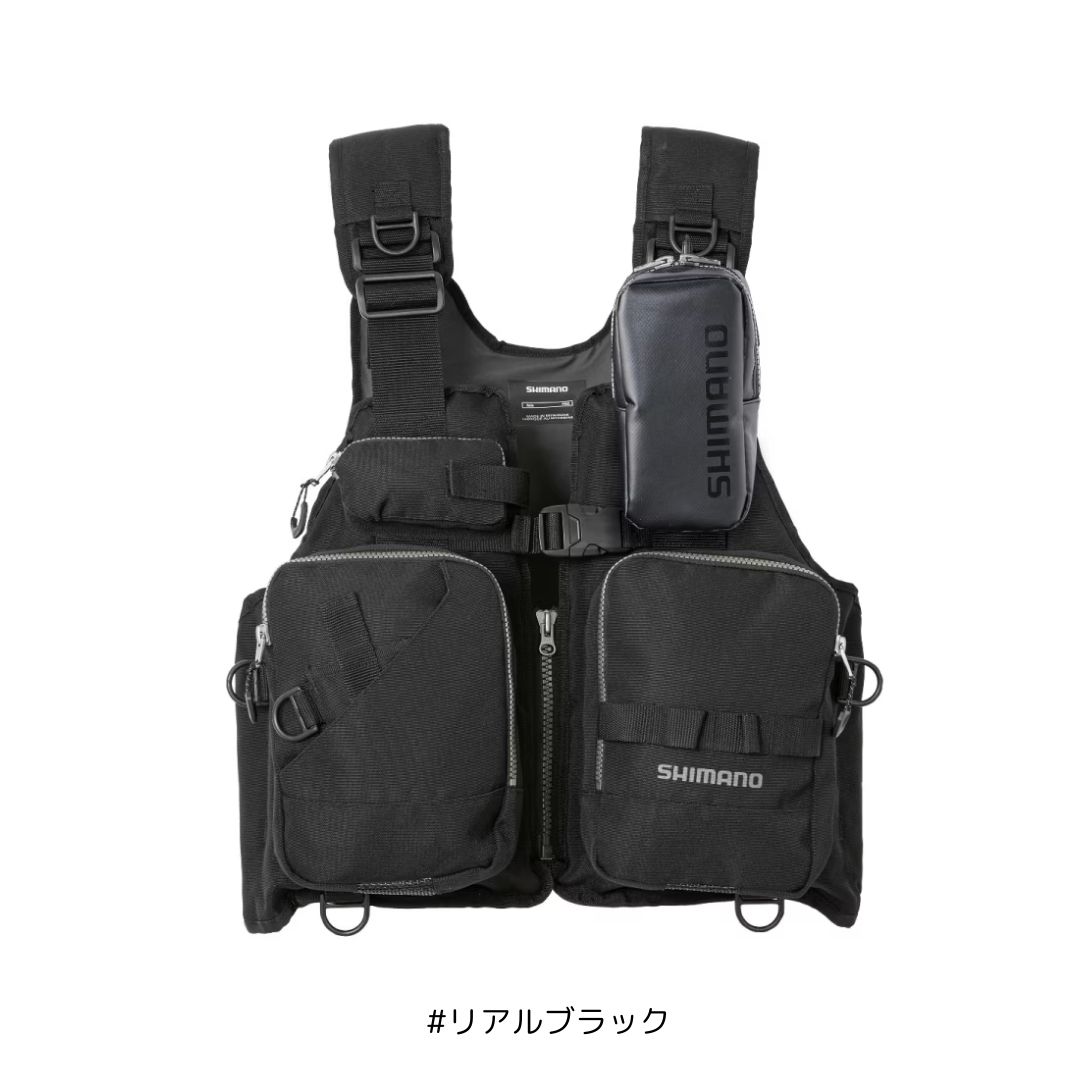 VF-024U ゲームベスト #リアルブラック SHIMANO（シマノ） 大型便A 15,650円