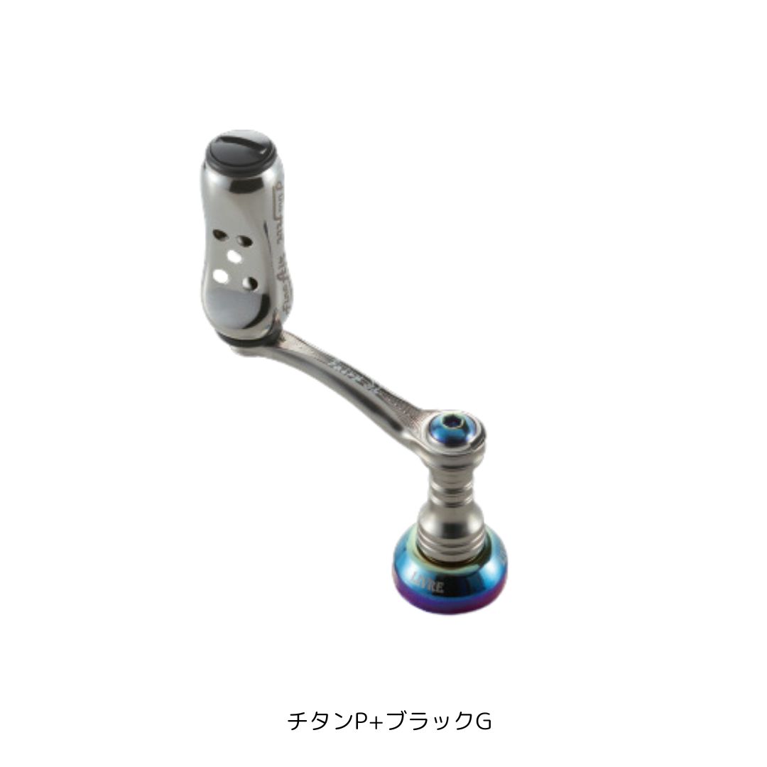 Fairy36　FinoAirノブ シマノS2用 チタンP+ブラックG LIVRE（リブレ） FY36-FAS2-TIBK