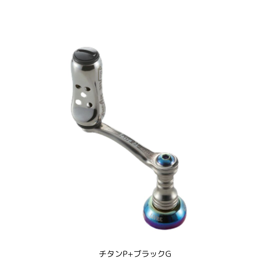 Fairy41　FinoAirノブ ダイワ用 チタンP+ブラックG LIVRE（リブレ） FY41-FAD1-TIBK