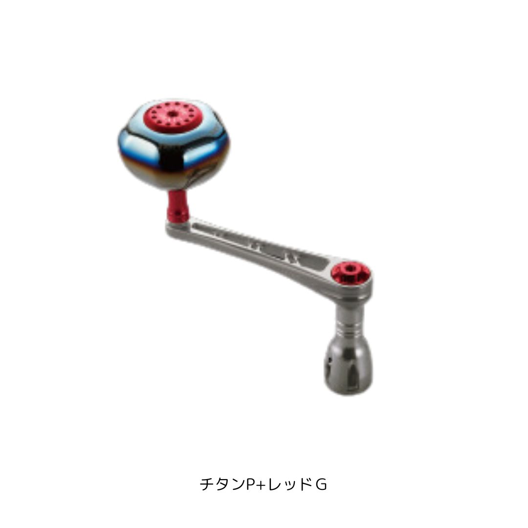 POWER93PT52 ダイワ6000番～8000番用 左右共通 チタンP+レッドＧ LIVRE（リブレ） PW93-D680-TIR