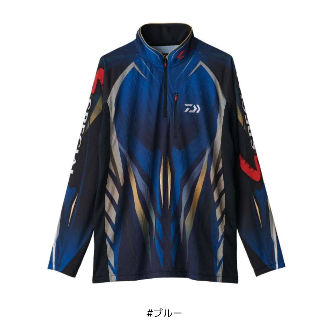 DE-7025 スペシャルロングスリーブシャツ #ブルー #Lサイズ DAIWA（ダイワ）｜フィッシングマックス店