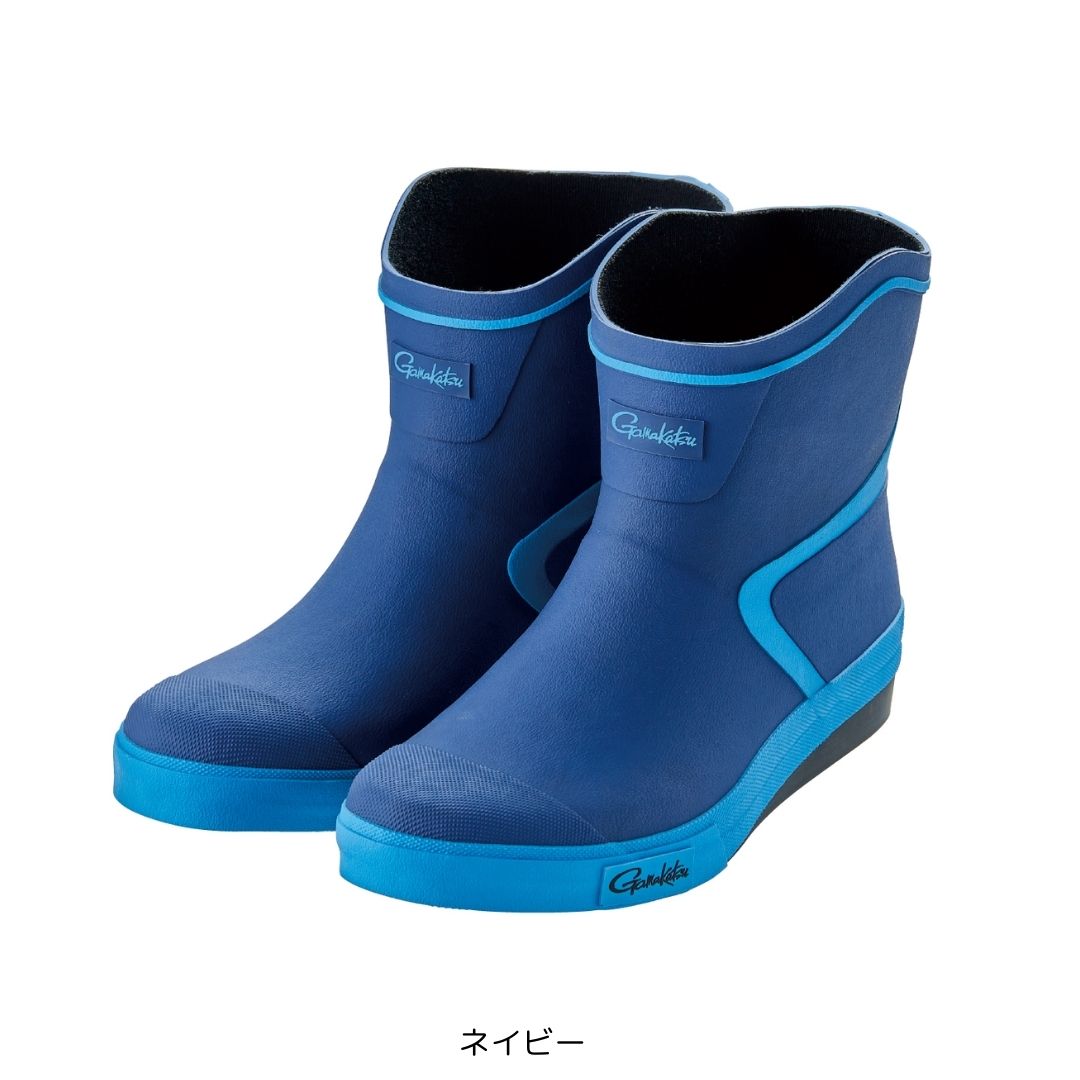 GM4548 ベリーショートブーツ #Lサイズ(25.5～26.0cm) #ネイビー （がまかつ） 2025年新製品｜フィッシングマックス店