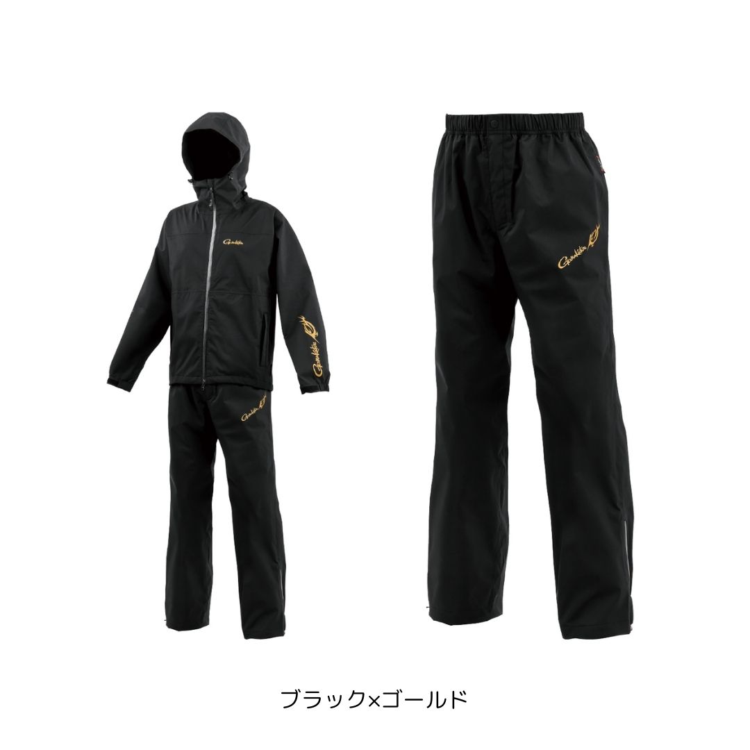 GM3784 G-SPEC レインスーツ #LLサイズ #ブラック/ゴールド （がまかつ） 2025年新製品