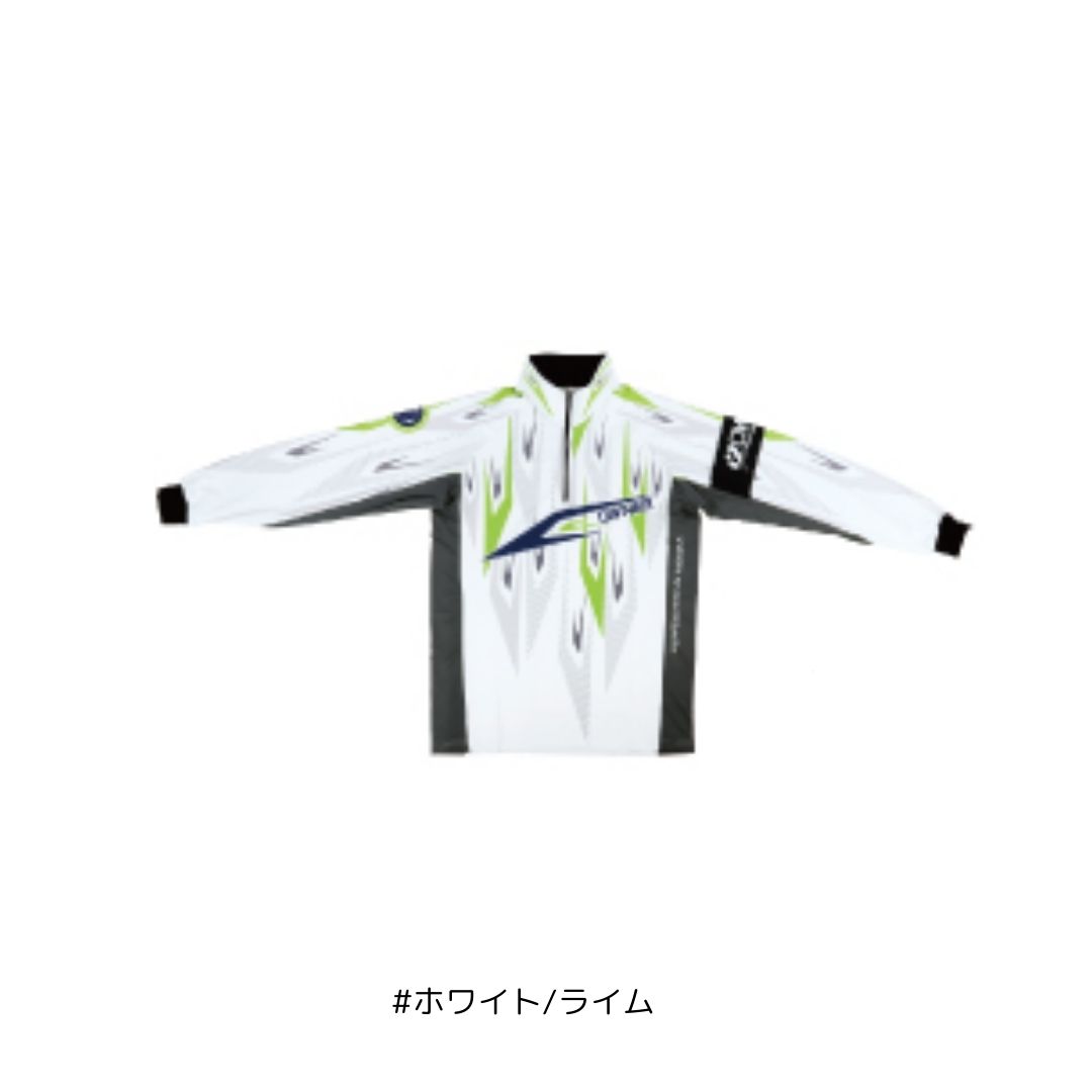 ストレッチグラフィックシャツ2 #4Lサイズ #ホワイト/ライム OWNER（オーナー）