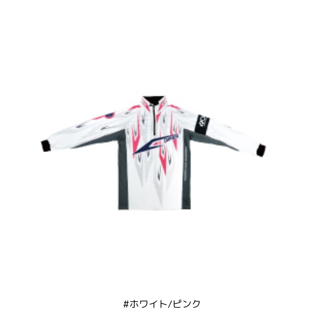 ストレッチグラフィックシャツ2 #Mサイズ #ホワイト/ピンク OWNER（オーナー）
