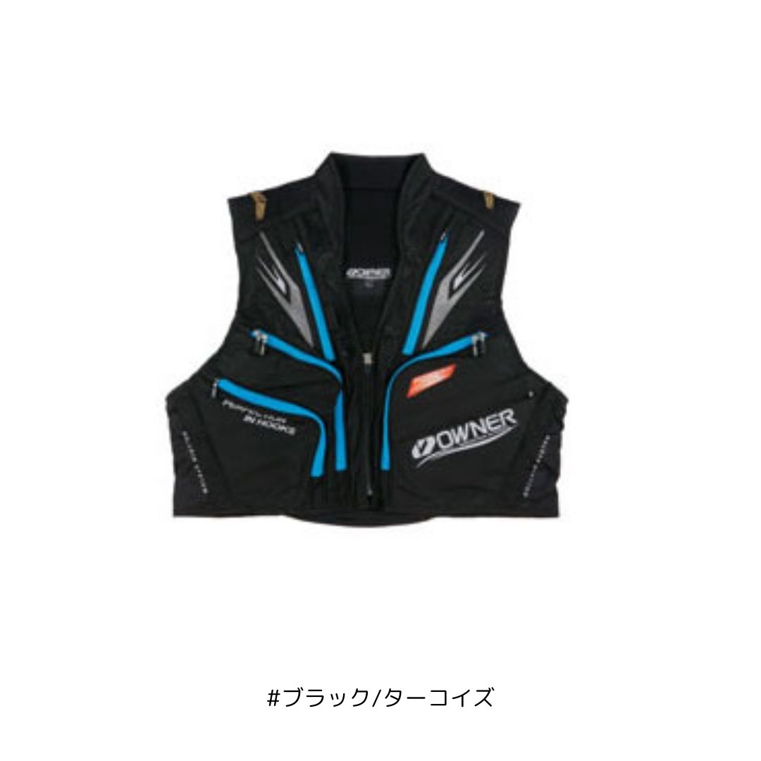 楽天市場】オーナー 9734 鮎渓流ライトフィットベスト2 ブラック