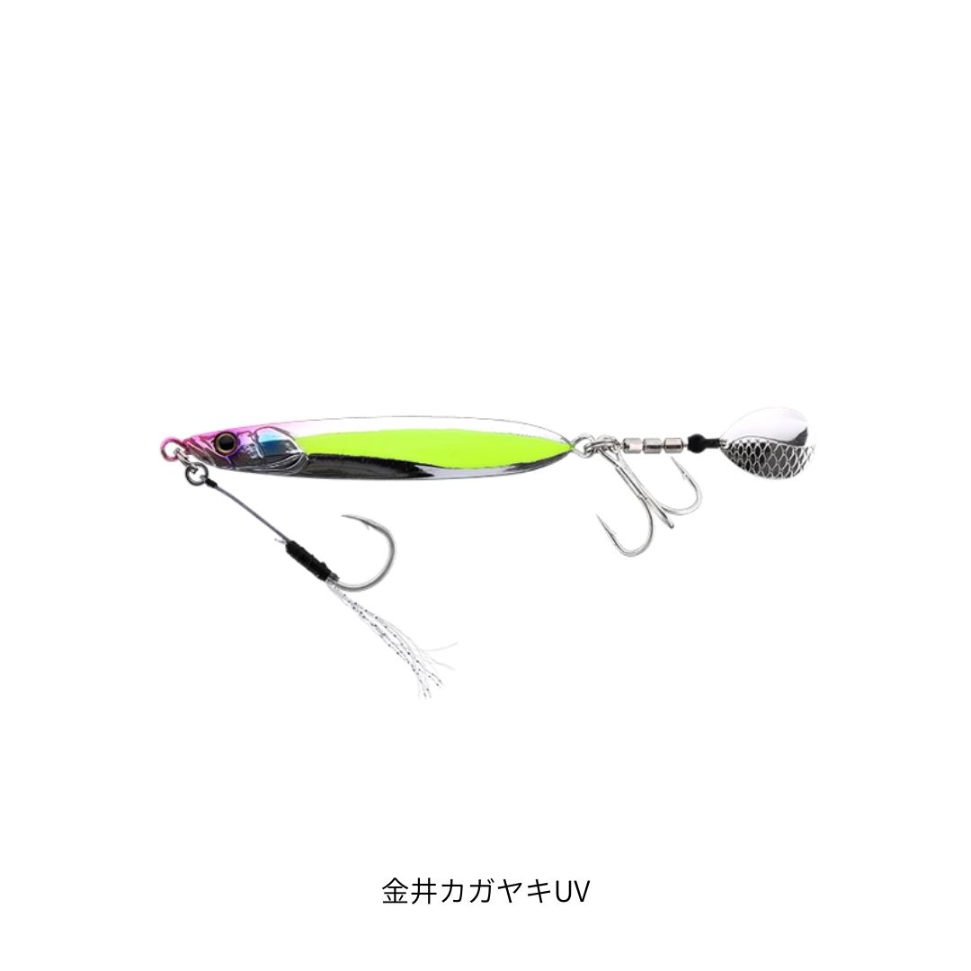 楽天市場】ビッグバッカー E-BLADE 40g 金井カガヤキUV JACKALL