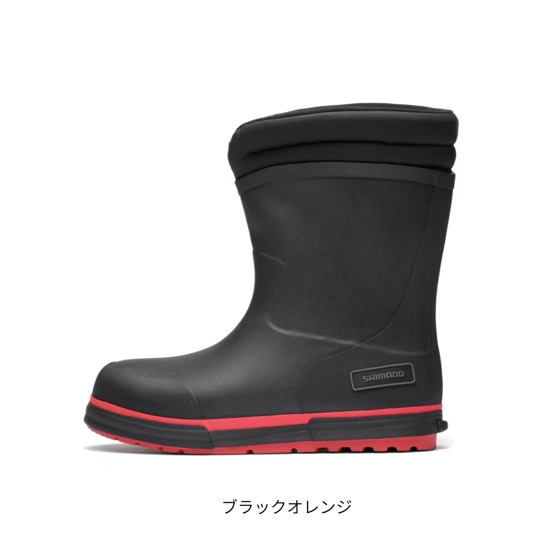 シマノ  FB-370Y スーパーサーマルデッキブーツ  M  ブラックオレンジ 楽天市場】シマノ [90] 25 スーパーサーマルデッキブーツ FB-370Y