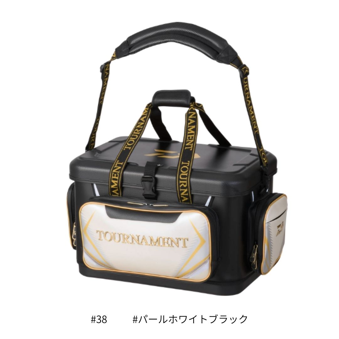 トーナメントクールバッグ(D) #38 #パールホワイトブラック DAIWA（ダイワ） 大型便A