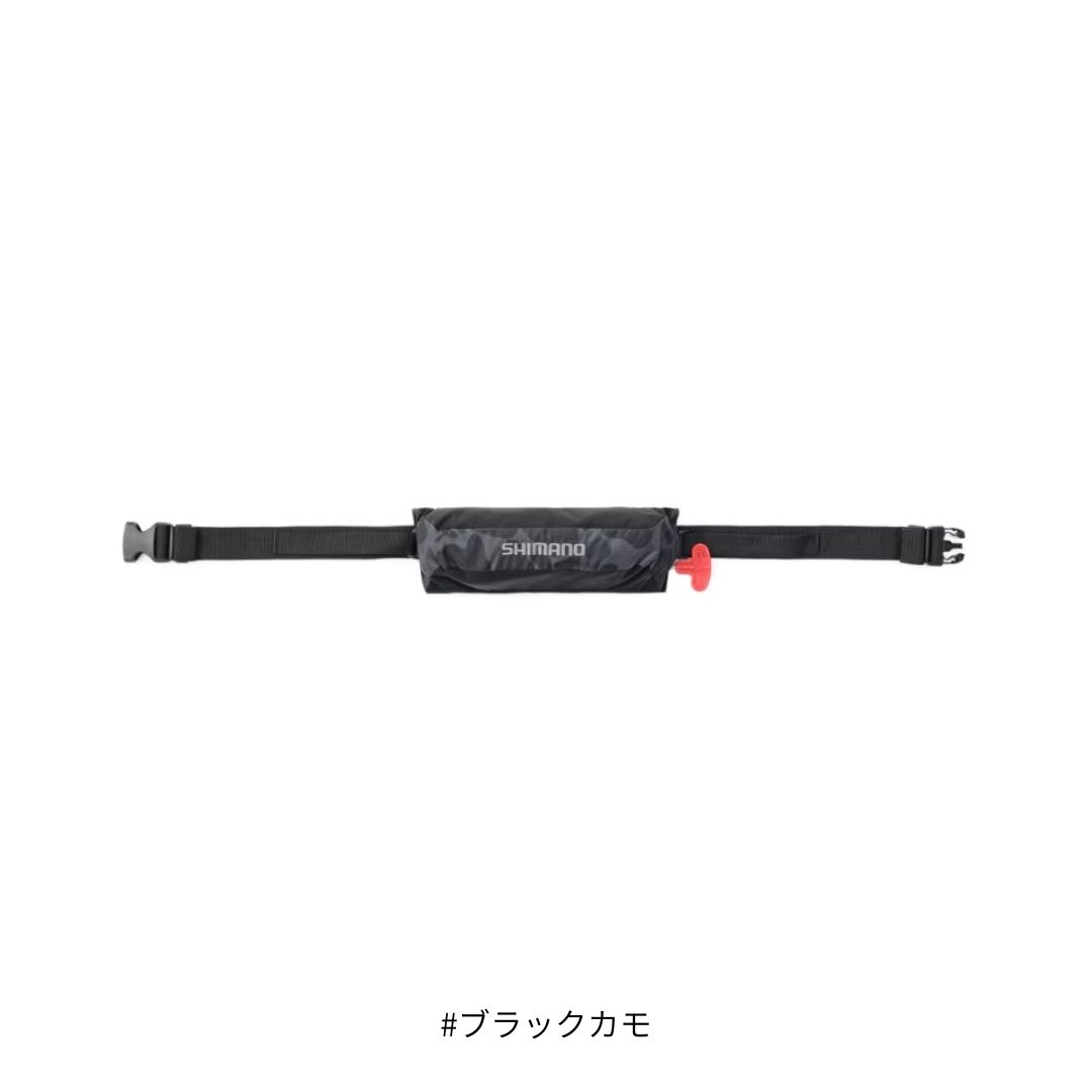 VF-053U ラフトエアジャケット (コンパクトタイプ･膨脹式救命具) #ブラックカモ SHIMANO（シマノ）