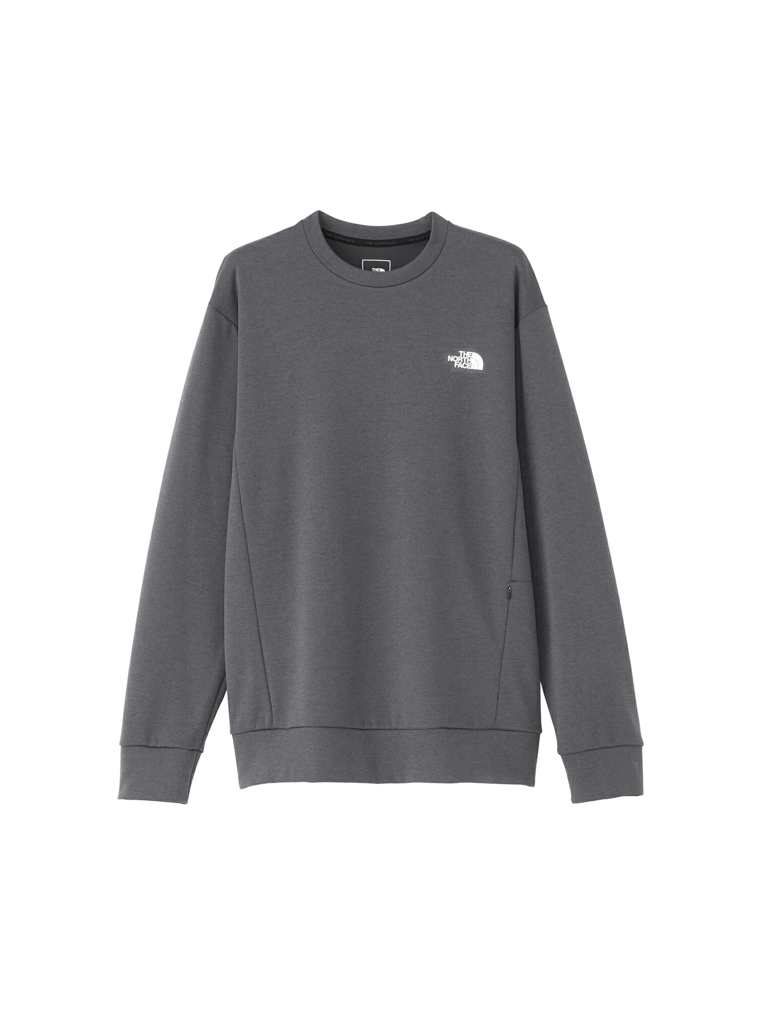 THE NORTH FACE（ザ・ノース・フェイス） モーションクルー（ユニセックス） GGグラファイトグレー S NT32496