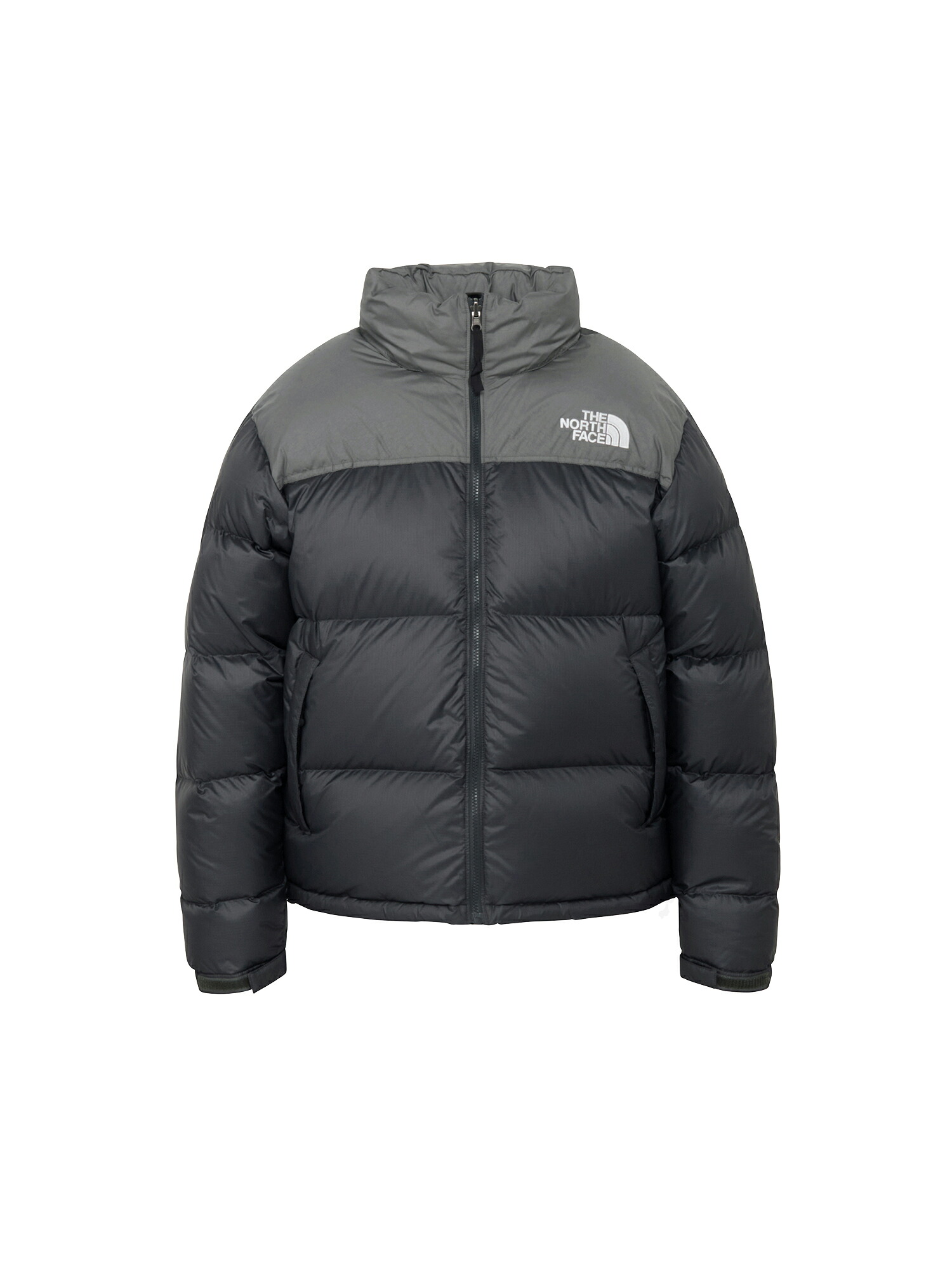 THE NORTH FACE(ザ・ノース・フェイス) ヌプシジャケット(メンズ)FAヒューズボックスグレー×アスファルトグレー M ND92555