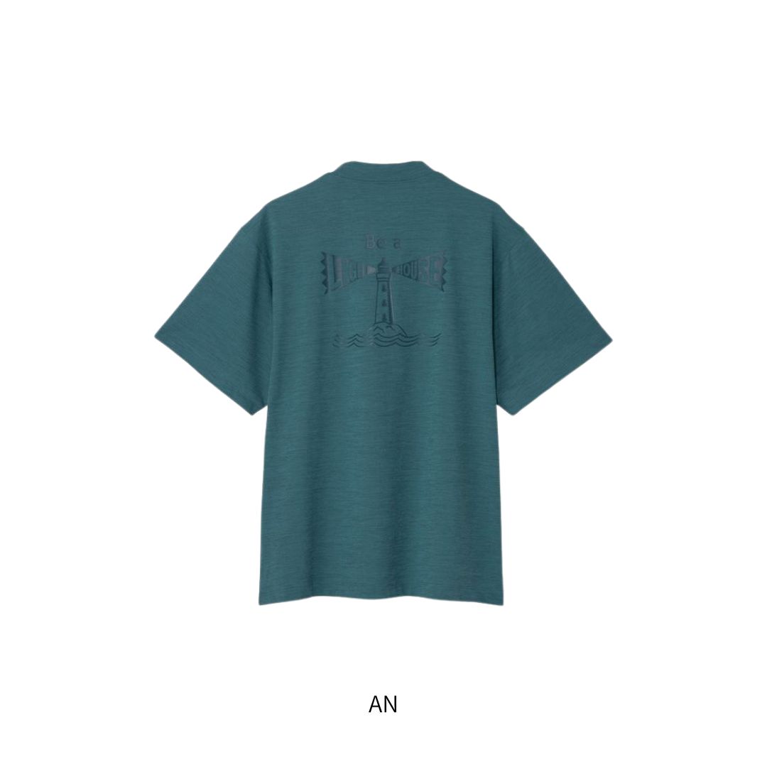 ショートスリーブバックプリントラッシュガードティー（ユニセックス） AN M HELLY HANSEN（ヘリーハンセン）