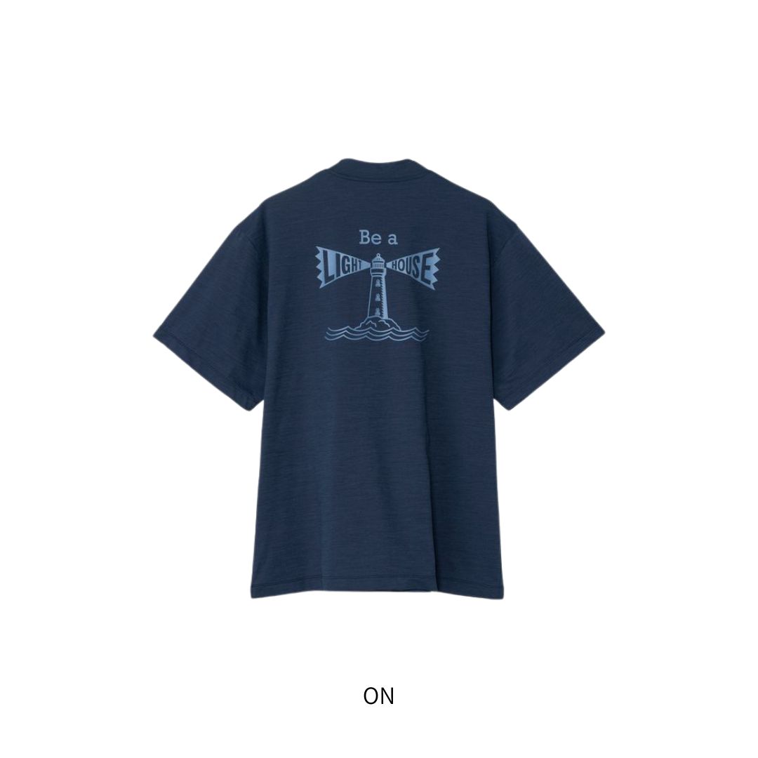 ショートスリーブバックプリントラッシュガードティー（ユニセックス） ON L HELLY HANSEN（ヘリーハンセン）