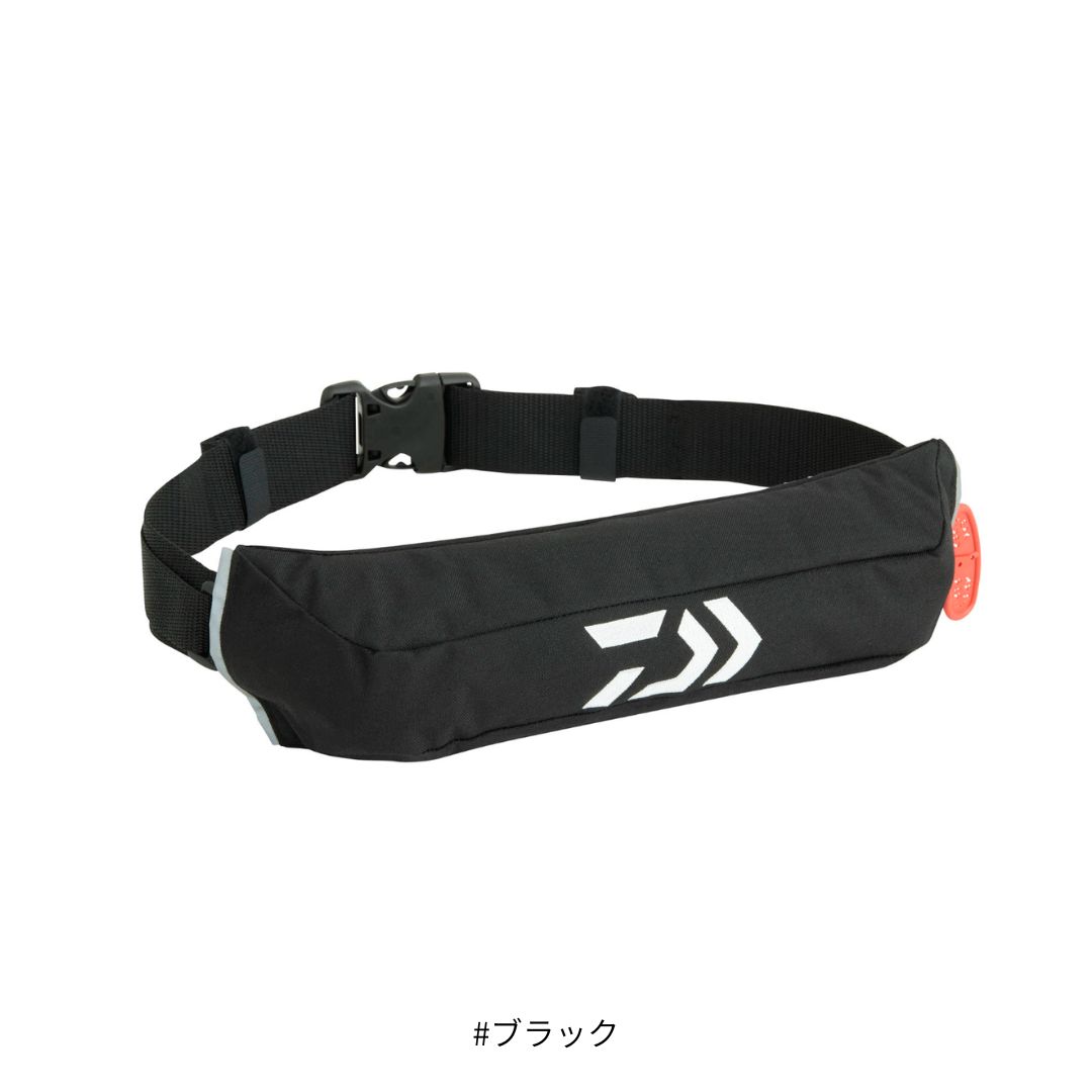 DF-2426 コンパクトライフジャケット (ウエストタイプ自動・手動膨脹式) #ブラック