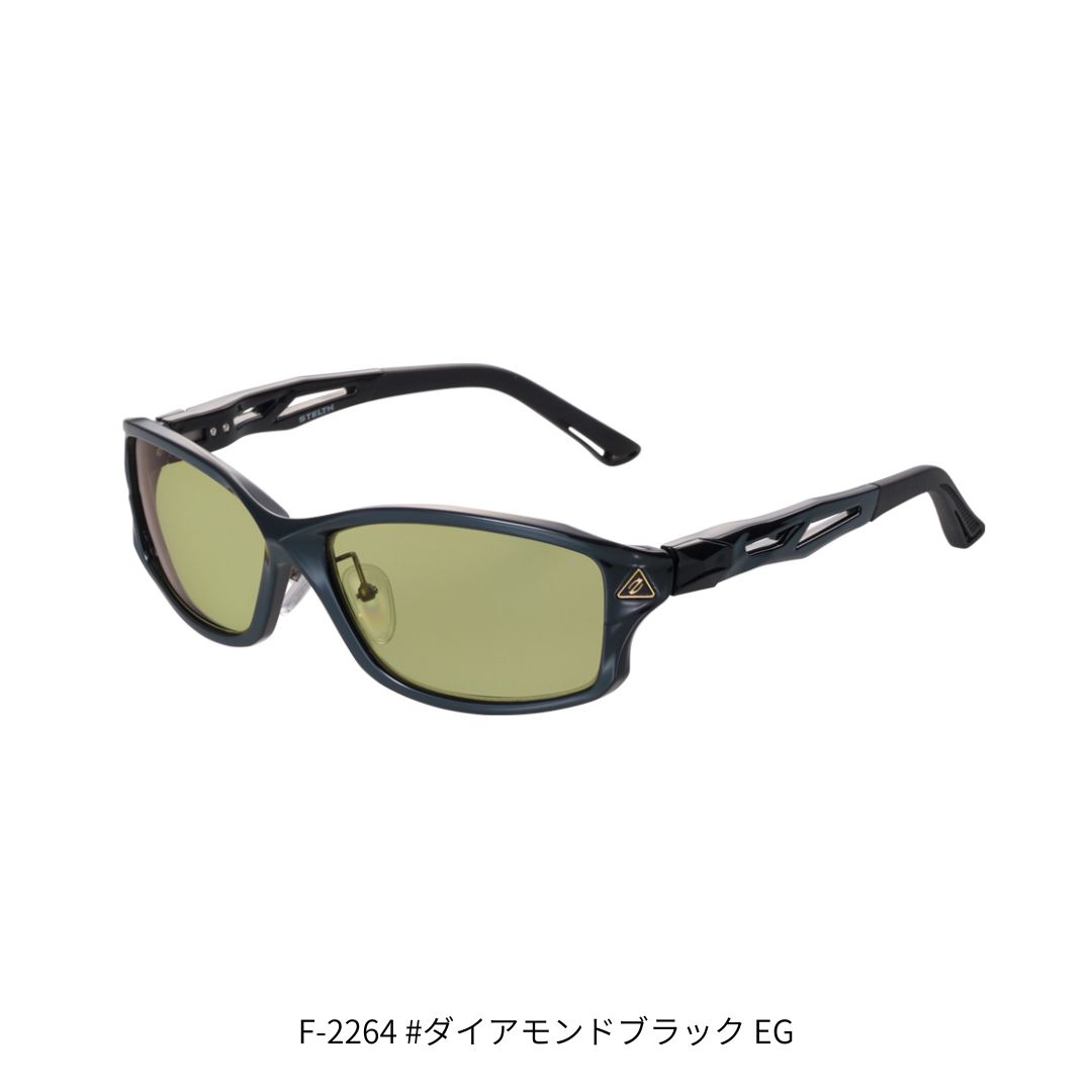 ステルス F-2264 #ダイアモンドブラック EG Zeque（ゼクー） ウェア・アクセサリー-偏光サングラス-スポーツ・アウトドア