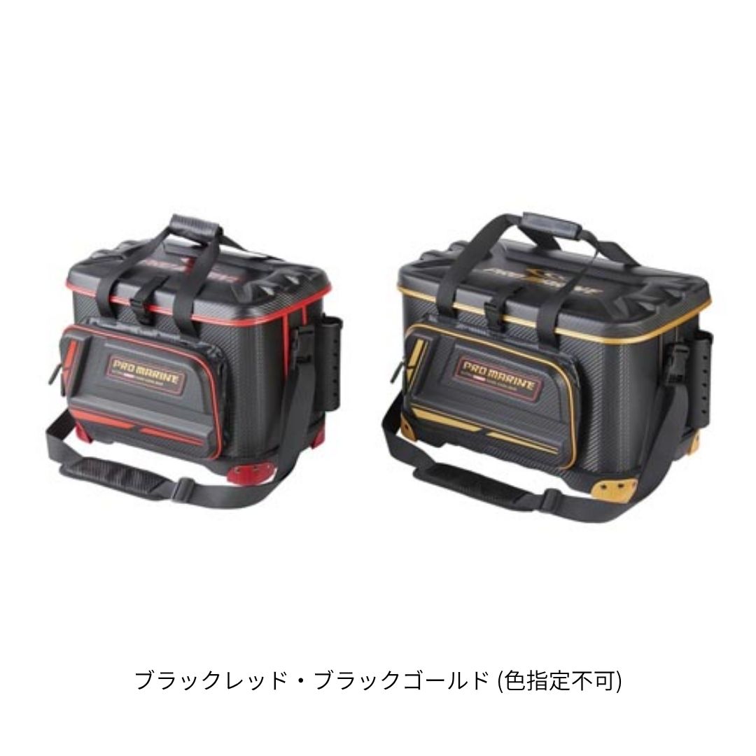 ARM020 ハイパー磯バッグ #35L (ブラックレッドorブラックゴールド 色指定不可) PROMARINE(プロマリン) 大型便A|フィッシングマックス店