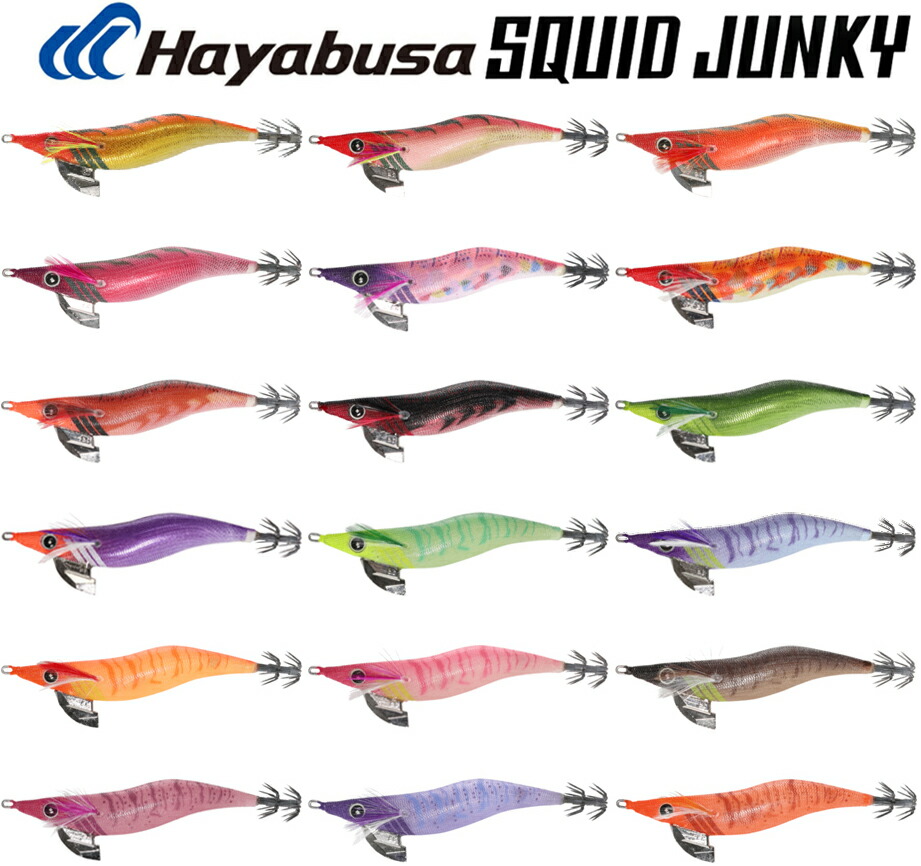 楽天市場 ハヤブサ Hayabusa スクイッドジャンキー ライブリーダート 3 5号 ネコポス配送可 フィッシングサンイン