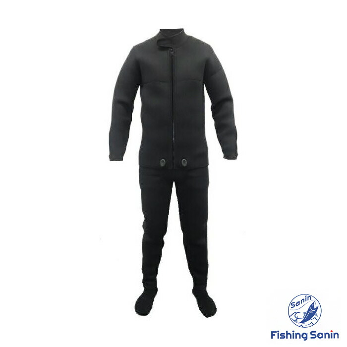 楽天市場】阪神素地 ウェットスーツ4点セット WS-130 【釣り