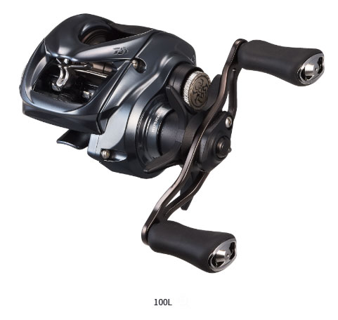 ダイワ 25タトゥーラ SV TW 100L（左手持ち部分）