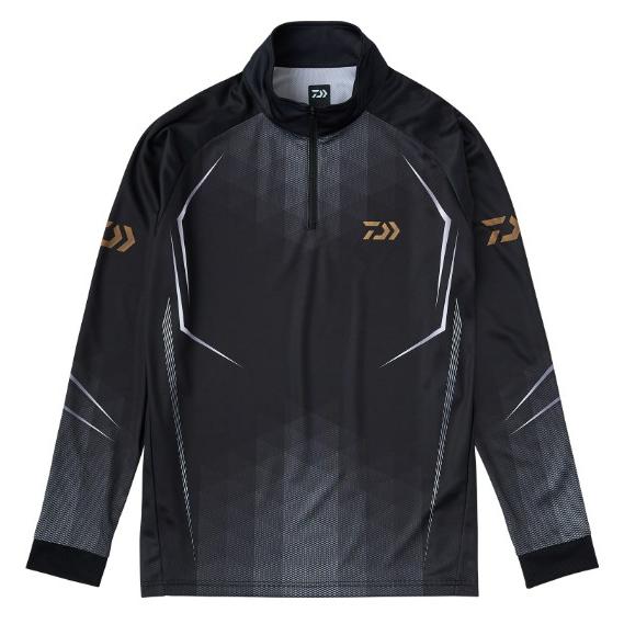 Daiwa DE-7207 長袖ハーフジップTシャツ　スペシャル DAIWA（釣り） ダイワ スペシャル ウィックセンサー ジップ