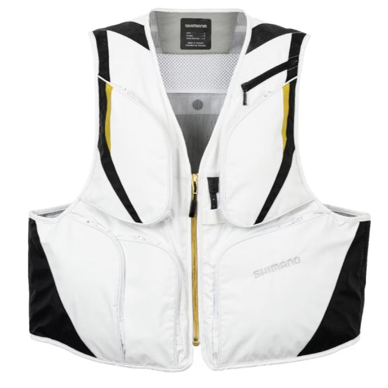 シマノ 2WAY ショートベスト VE-520W ホワイト 2XLサイズ / shimano 釣具 楽天市場】シマノ VE-520W 2WAYショートベスト 2XL ホワイト 【釣具