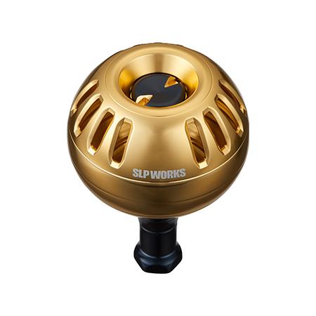 SLP WORKS(スポーツライフプラネッツ) RCS 25SALTIGA 47mm アルミパワーラウンドノブ/ゴールド